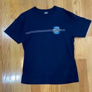 Santa Cruz navy blue Tee shirt